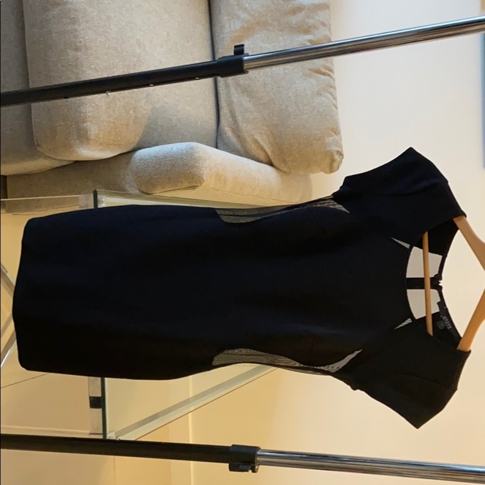 Sheer black dress